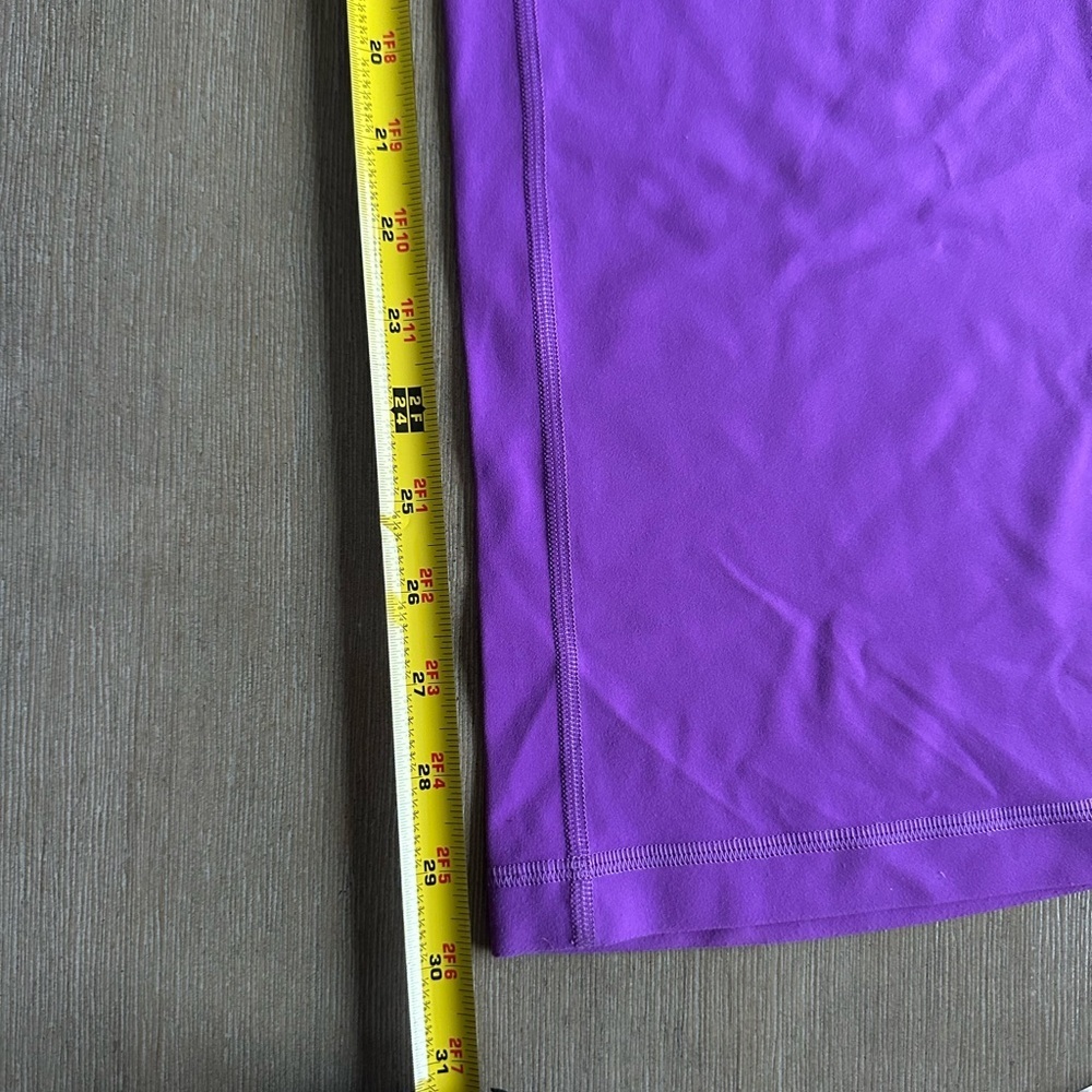 Women's lululemon Purple high rise Flare Active Pants soft nulu - Picture 2 of 6